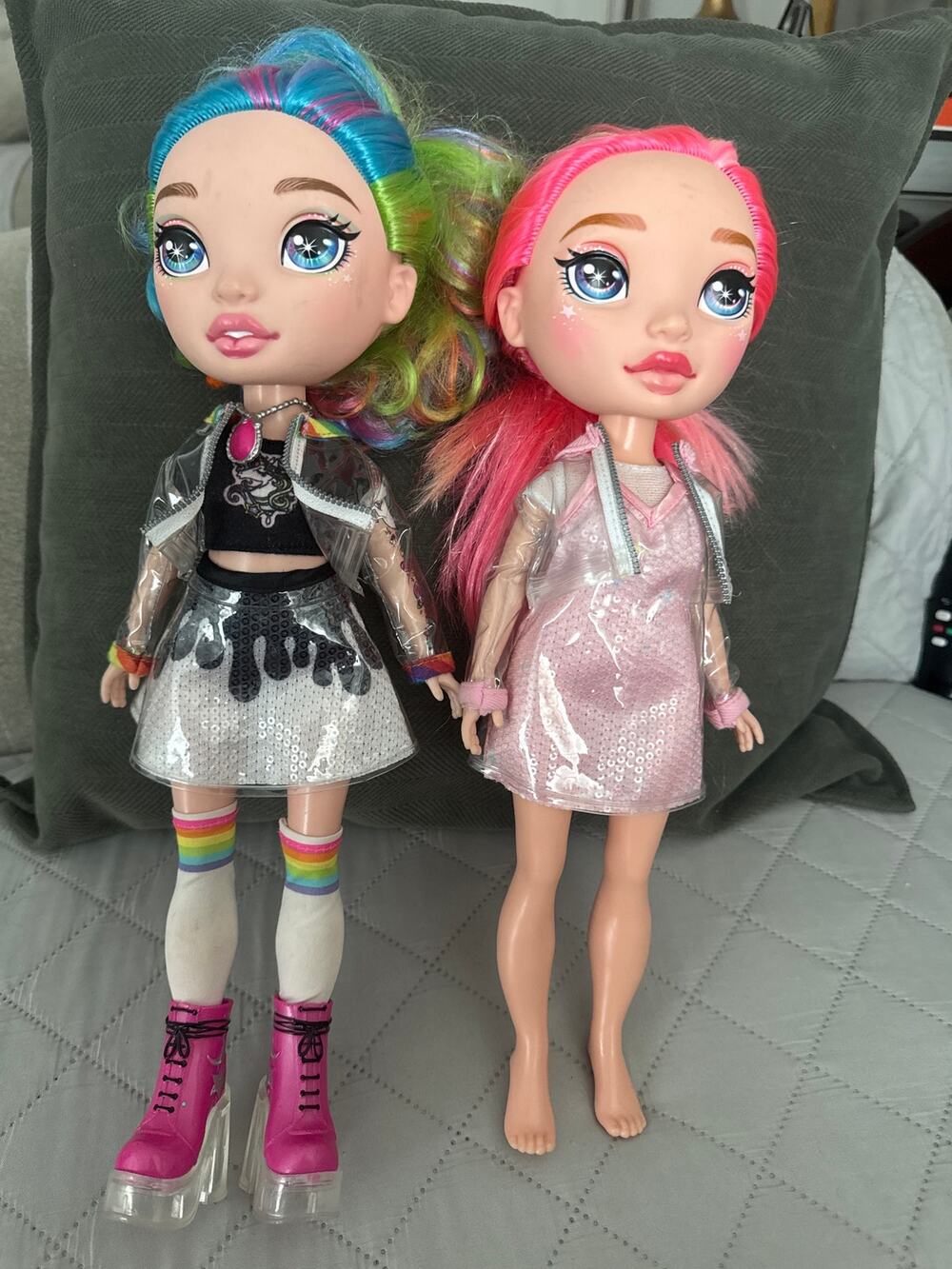 set of 2 Poopsie Rainbow Surprise Rainbow Dream Doll 2019 Pixie Rose Doll 2019